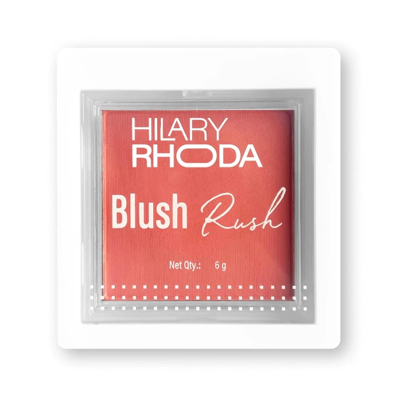 Hilary Rhoda Blush Rush | Highly Pigmented | Silky Smooth Texture | Available in 6 Shades | Matte Finish | Buildable Coverage | Blends Easily & Glides on Smoothly - 6g (Coral Tulip | Shade 03) thumbnail 2